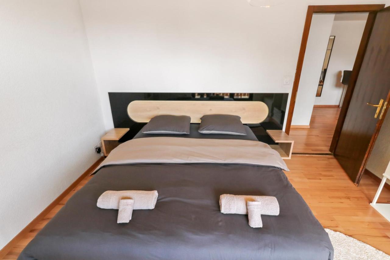 Logement Chaleureux Au Coeur De La Station Crans-Montana Exterior foto